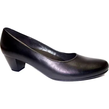 Dámské lodičky Vycházková obuv-lodičky, Gabor, šíře G, černá: Černá Hladká kůže 29 43 G 1/2 - lehce rozšířená (27026-26240)