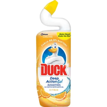 WC čistič Duck 5v1 Citrus Wc tekutý čistič s citrusovou vůní, 750 ml IDDRZEX09916