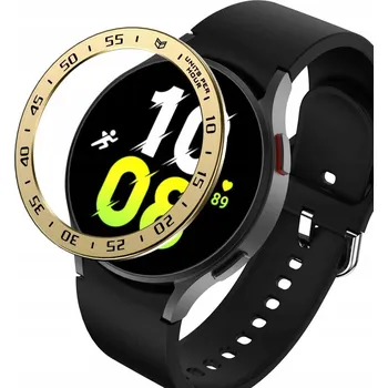 Pouzdro na mobilní telefon OCELOVÝ KROUŽEK RÁMEČKU PRO SAMSUNG GALAXY WATCH 5 40MM