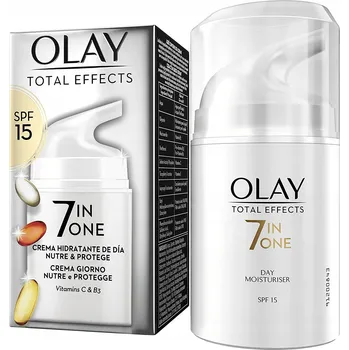 Pleťový krém Denní krém proti stárnutí pleti Olay Total Effects 15 SPF 50 ml