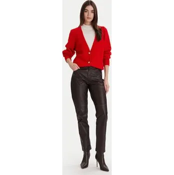 Dámský svetr Morgan Kardigan 252-MGOJI Červená Regular Fit S