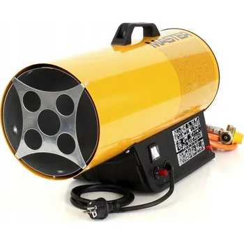 Průmyslové topidlo PLYNOVÉ TOPENÍ S VENTILÁTOREM, TERMOSTATEM A REDUKTOREM MASTER 27KW