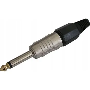 Vrták Konektor Jack 6.3 mono kov HQ černý