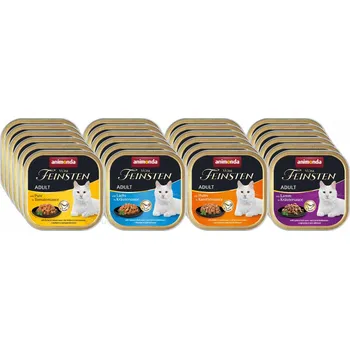 Krmivo pro kočku Vlhké krmivo Animonda pro kočky, kousky v omáčce, mix chutí 100 g, 12 ks