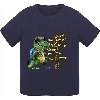 Tup Tup dětské tričko modré bavlna velikost 116