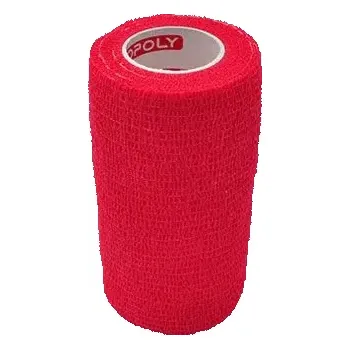 CoPoly Obinadlo elast. CoPoly 10cm x 4,6m červená