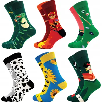 Pánské oblečení LMG Ponožky PÁNSKÉ PONOŽKY LEGRAČNÍ VYSOKÉ B vícebarevné velikost 44-46