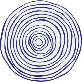 Podložka kulatý keramická s korkem, 11 x 11 cm