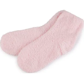 Dámské ponožky Dámské / dívčí froté ponožky, velké, 2 růžová sv.