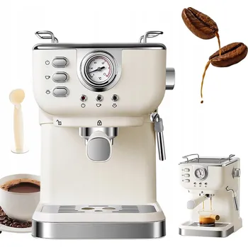 Kávovar Pákový tlakový kávovar GÖTZE&JENSEN ECM700 stříbrný/šedý