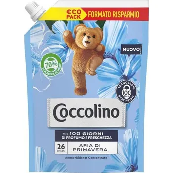 Aviváž Coccolino italská aviváž v eko balení Aria di Primavera 600ml 26PD IDDRZEX04502
