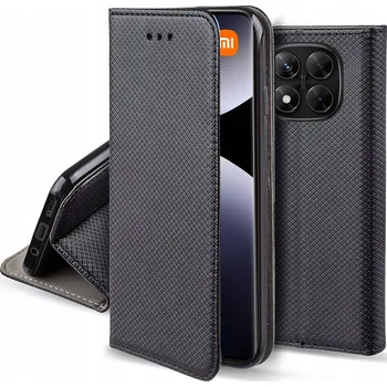 Pouzdro na mobilní telefon Flipové pouzdro Hero Case pro Xiaomi Redmi Note 14 Pro černé