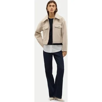 Vero Moda Bunda pro přechodné období Fortune 10321977 Béžová Regular Fit XL