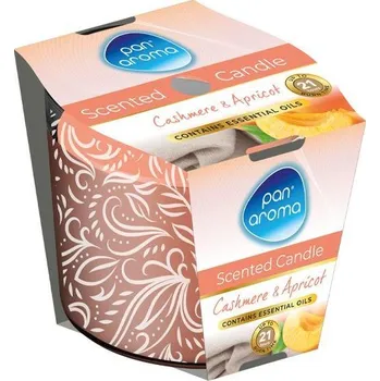 Svíčka PanAroma dekorativní vonná svíčka Cashmere & Apricot 85g IDDRZEX05479