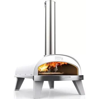 Tuhé palivo ZiiPa Pizza pec na dřevěné pelety 31cm Piana ZiiPa - bílá