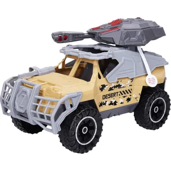 autíčko Wiky Vehicles Auto vojenské s dělem a efekty 33,5 cm