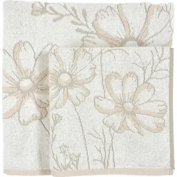 Ručník Turban na hlavu PRAKTIK bavlna béžový