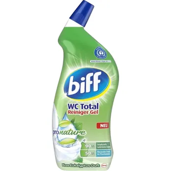 WC čistič Biff 750ml WC Total gel do WC ProNature - Minze Eukalyptus IDDRZEX07736