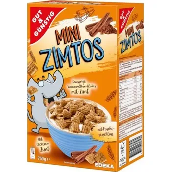 Cukrovinka GG Mini Zimtos celozrnné skořicové lupínky 858 g