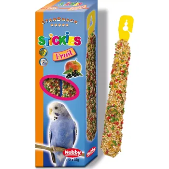 Krmivo pro ptáka Nobby StarSnack tyčinky ovocné pro papoušky 2 x 30g