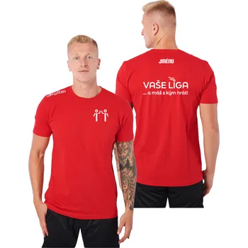 Kappa KAFERS triko Vaše Liga Sr červená 3XL