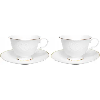 Porcelánový Šálek Domdekoracji 230 ml 2 ks