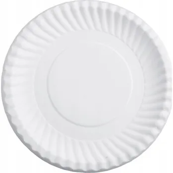 Jednorázové nádobí Talíře z cukrové třtiny 26 cm 50 kusů