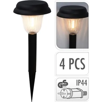 Venkovní osvětlení LED zahradní osvětlení ProGarden 4 ks 16 x 45 cm