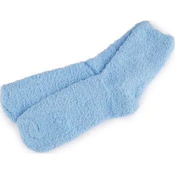 Dámské ponožky Dámské / dívčí froté ponožky, malé, 10 modrá světlá