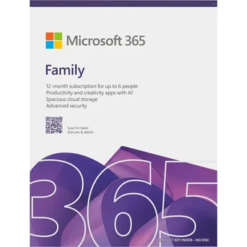 Počítač Microsoft 365 Family FY25H2 Mac/Win, 1 Rok, Eng