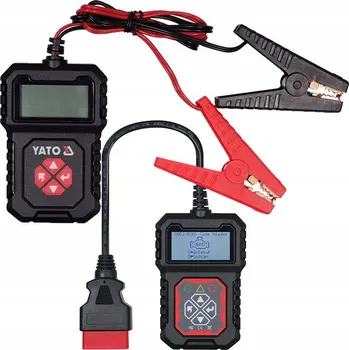 Autodiagnostika DIAGNOSTICKÝ TESTER + ELEKTRONICKÝ TESTER AUTO BATERIÍ YATO