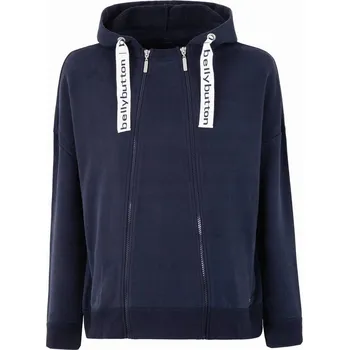 Dámská mikina Dámská těhotenská mikina s kapucí tmavě modrá Bellybutton Maternity, vel. S