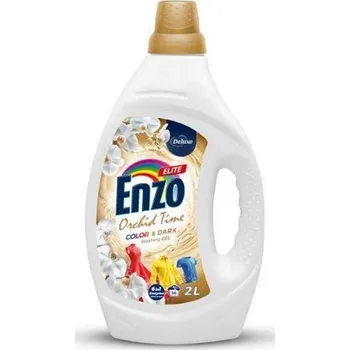 Prací gel Deluxe Enzo gel 2L 6in1 Elite Color & Dark Orchid Time - 50PD IDDRZEX08745