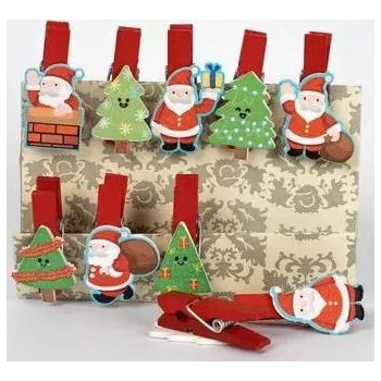 Vánoční dekorace Kolíčky dekorační Winter 04 Vánoce