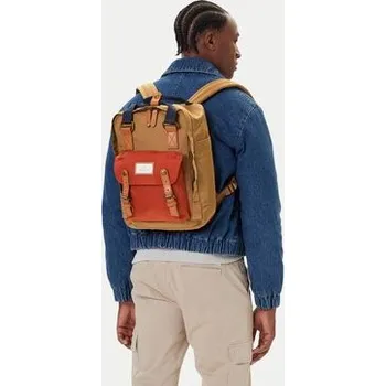 Městský batoh Doughnut Batoh Macaroon Earth Tone Series D010ET-014160-F Hnědá OS