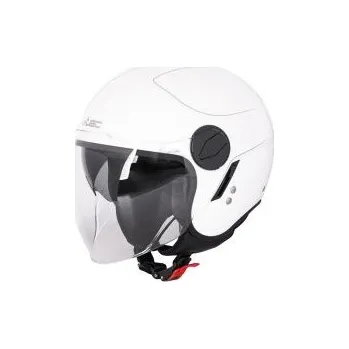 Helma na motorku Přilba na skútr W-TEC Vernante - Black Matt-Corsa Red, XS(53-54)