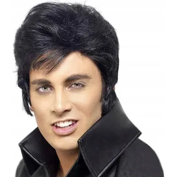 Karnevalová paruka Smiffy's paruka krátké vlasy černá