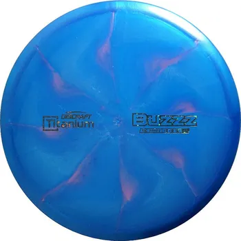 Disc golf Discraft Titanium Buzzz 179g Modrá