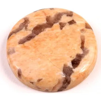 Přírodní kámen Kabošon Grafický Feldspar č.7329 (28x6mm)