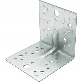 Úhloměr Úhelník s prolisem 100x100x100x2,5mm, zesílený