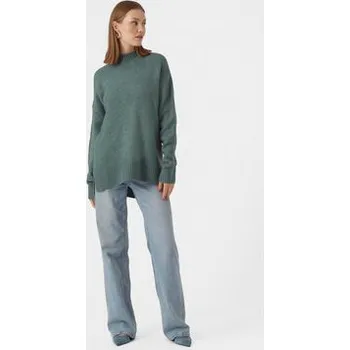 Dámský svetr Vero Moda Svetr 10269229 Zelená Regular Fit S