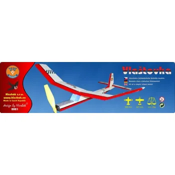 RC model letadla Hiesbök Vlaštovka - stavebnice