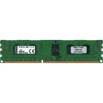Operační paměť KINGSTON 4GB DDR3 1Rx8 1600MHz PC3L-12800R REG ECC