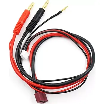 RC náhradní díl Yeah Racing Nabíjecí kabel 30cm pro Hard Case LiPo 2S - Dean-T