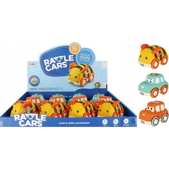 AUTO KRESLENÉ CHRASTÍTKO ZVÍŘÁTKO 10CM MIX3 MC12/144 MEGA CREATIVE