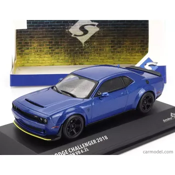 autíčko Solido Dodge Challenger Srt Coupe 2018 1:43 Blue