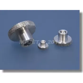 RC model MP Jet 1517 Duralová rádlovaná matice M4 vysoká, 4ks