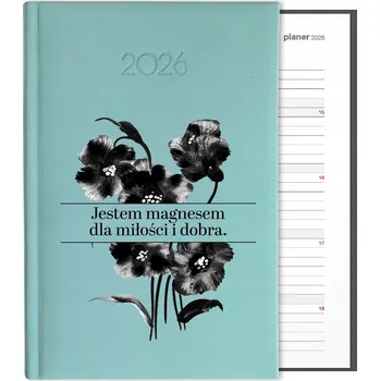 Kalendář Knižkový kalendář 2026 A5 FunnyCase modrý