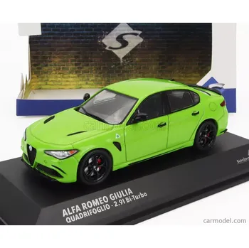 Hračka Solido Alfa romeo Giulia Quadrifoglio 2.9l Biturbo 2020 1:43 Zelená