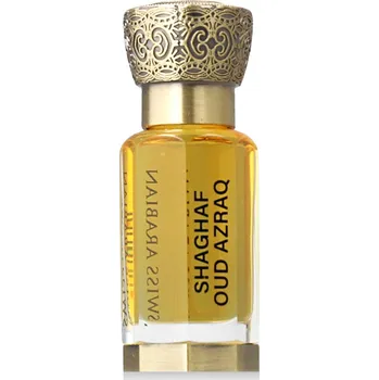 Nestandardní parfém Swiss Arabian Shaghaf Oud Azraq parfémovaný olej 12 ml UNISEX